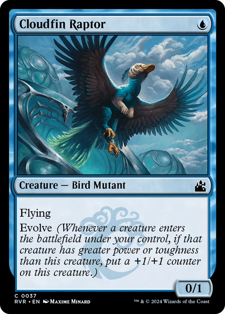 Cloudfin Raptor [Ravnica Remastered] | Rook's Games and More