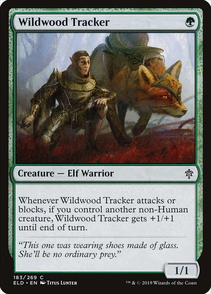 Wildwood Tracker [Throne of Eldraine] | Rook's Games and More