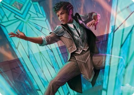Dapper Shieldmate Art Card [Streets of New Capenna Art Series] | Rook's Games and More