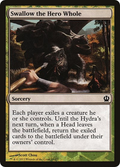 Swallow the Hero Whole [Hero's Path Promos] | Rook's Games and More