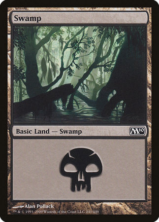 Swamp (241) [Magic 2010] | Rook's Games and More