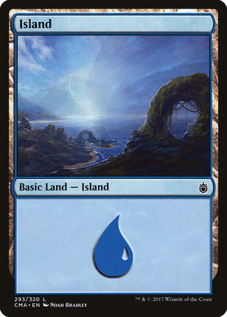 Island (293) [Commander Anthology] | Rook's Games and More
