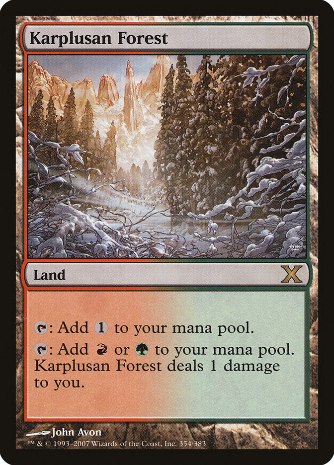 Karplusan Forest [Tenth Edition] | Rook's Games and More