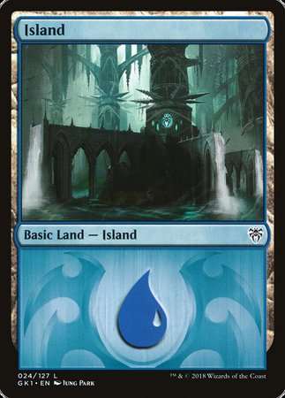 Island (24) [GRN Guild Kit] | Rook's Games and More