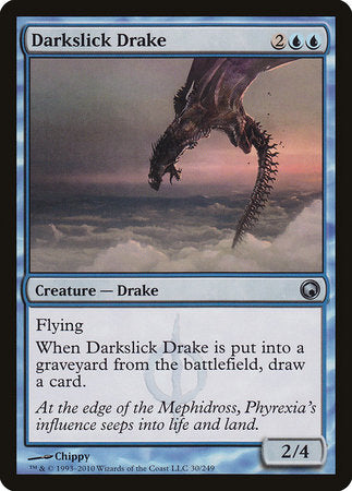 Darkslick Drake [Scars of Mirrodin] | Rook's Games and More