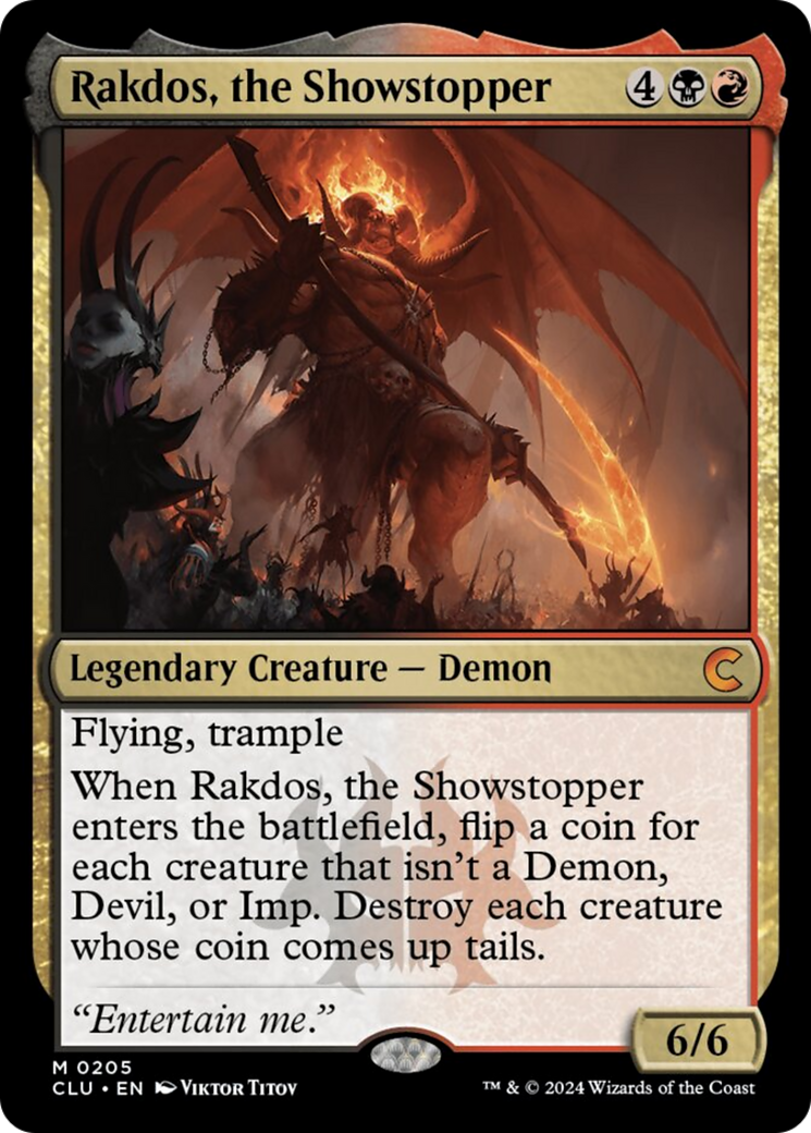 Rakdos, the Showstopper [Ravnica: Clue Edition] | Rook's Games and More