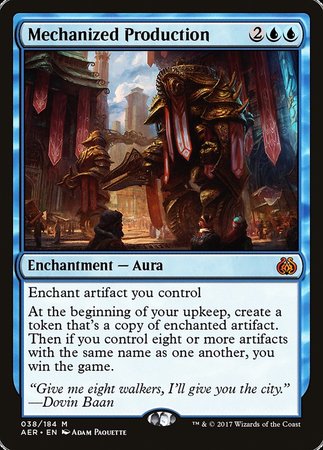 Mechanized Production [Aether Revolt] | Rook's Games and More