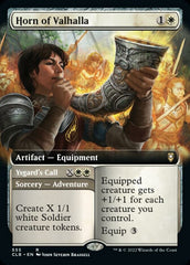 Horn of Valhalla // Ysgard's Call (Extended Art) [Commander Legends: Battle for Baldur's Gate]