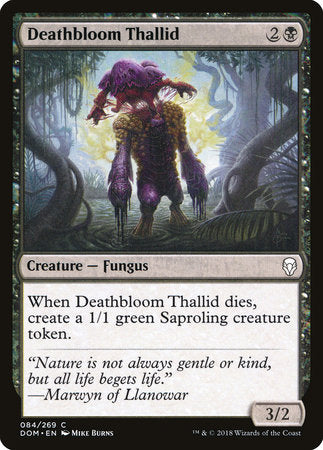 Deathbloom Thallid [Dominaria] | Rook's Games and More