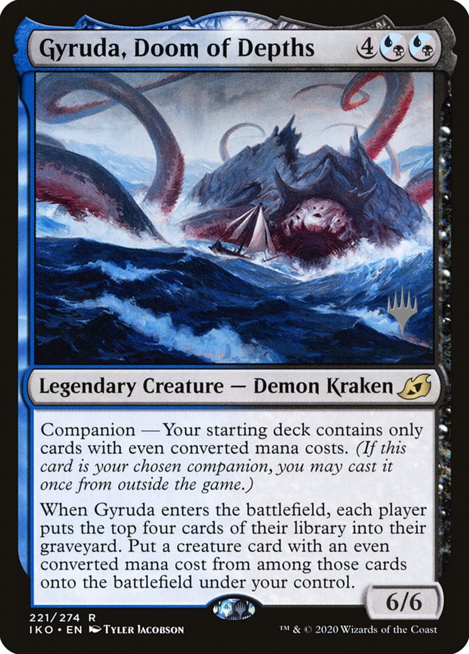 Gyruda, Doom of Depths (Promo Pack) [Ikoria: Lair of Behemoths Promos] | Rook's Games and More