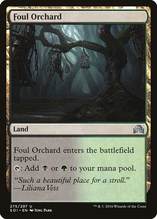 Foul Orchard [Shadows over Innistrad] | Rook's Games and More