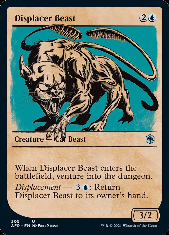 Displacer Beast (Showcase) [Dungeons & Dragons: Adventures in the Forgotten Realms] | Rook's Games and More