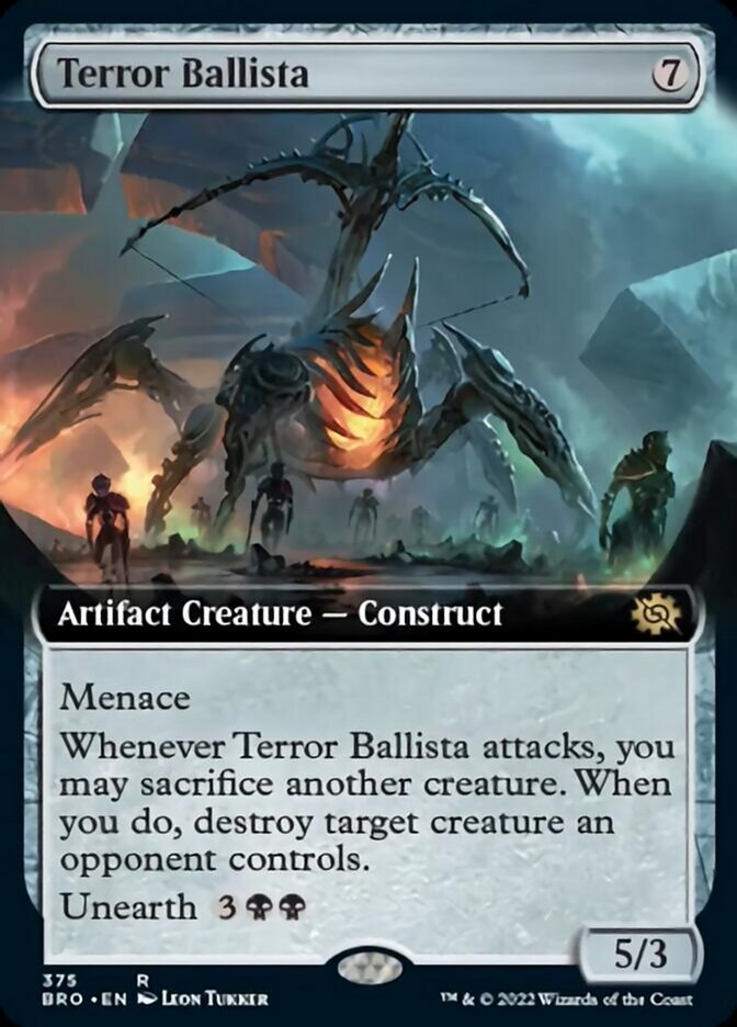 Terror Ballista (Extended Art) [The Brothers' War] | Rook's Games and More