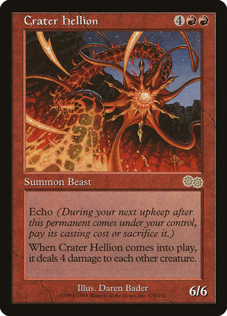 Crater Hellion [Urza's Saga] | Rook's Games and More