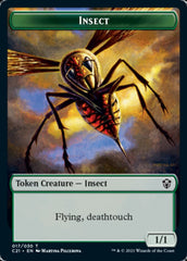 Beast (011) // Insect Token [Commander 2021 Tokens] | Rook's Games and More