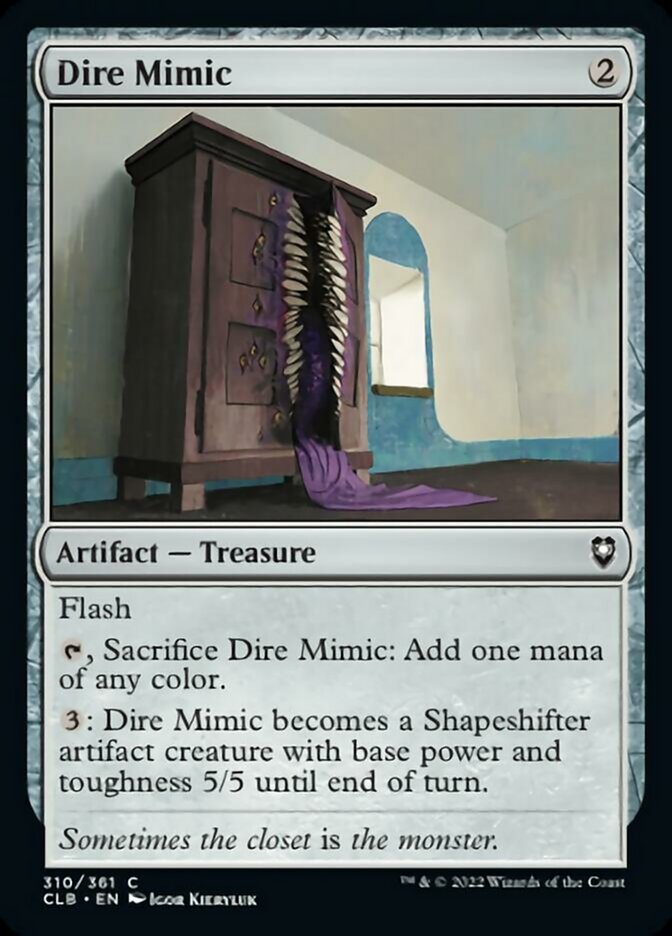 Dire Mimic [Commander Legends: Battle for Baldur's Gate] | Rook's Games and More
