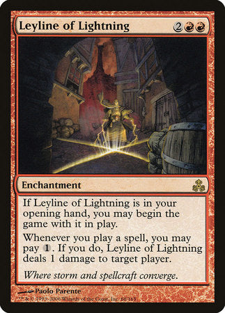 Leyline of Lightning [Guildpact] | Rook's Games and More