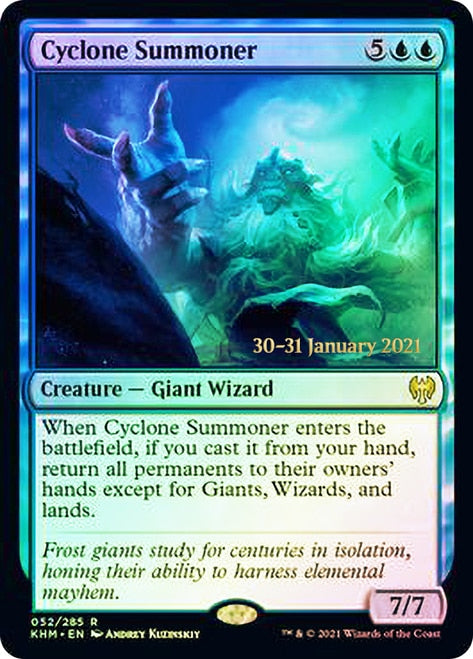 Cyclone Summoner  [Kaldheim Prerelease Promos] | Rook's Games and More