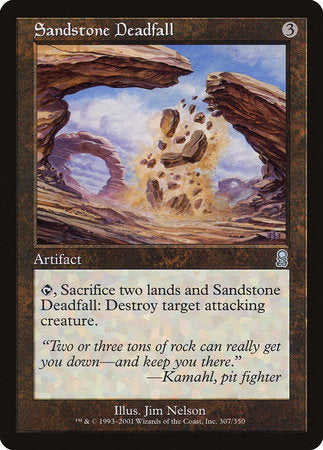Sandstone Deadfall [Odyssey] | Rook's Games and More