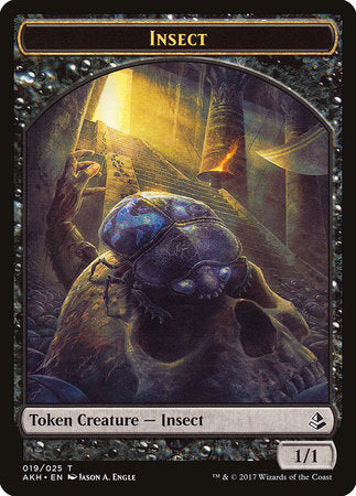 Insect Token [Amonkhet Tokens] | Rook's Games and More