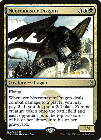 Necromaster Dragon [Dragons of Tarkir Promos] | Rook's Games and More