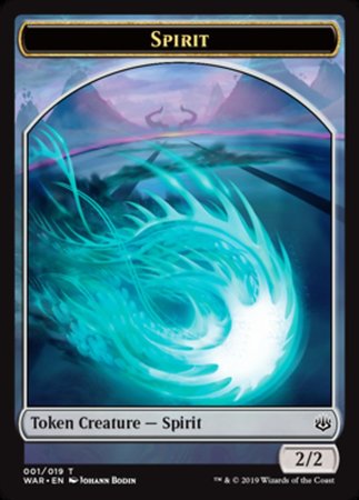 Spirit Token [War of the Spark Tokens] | Rook's Games and More