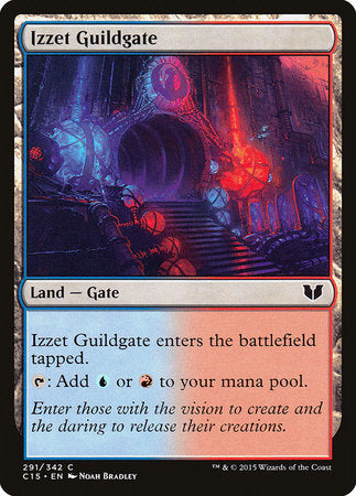 Izzet Guildgate [Commander 2015] | Rook's Games and More