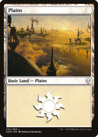 Plains (252) [Dominaria] | Rook's Games and More