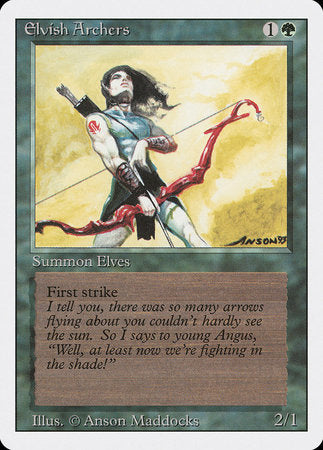 Elvish Archers [Revised Edition] | Rook's Games and More