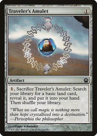 Traveler's Amulet [Theros] | Rook's Games and More