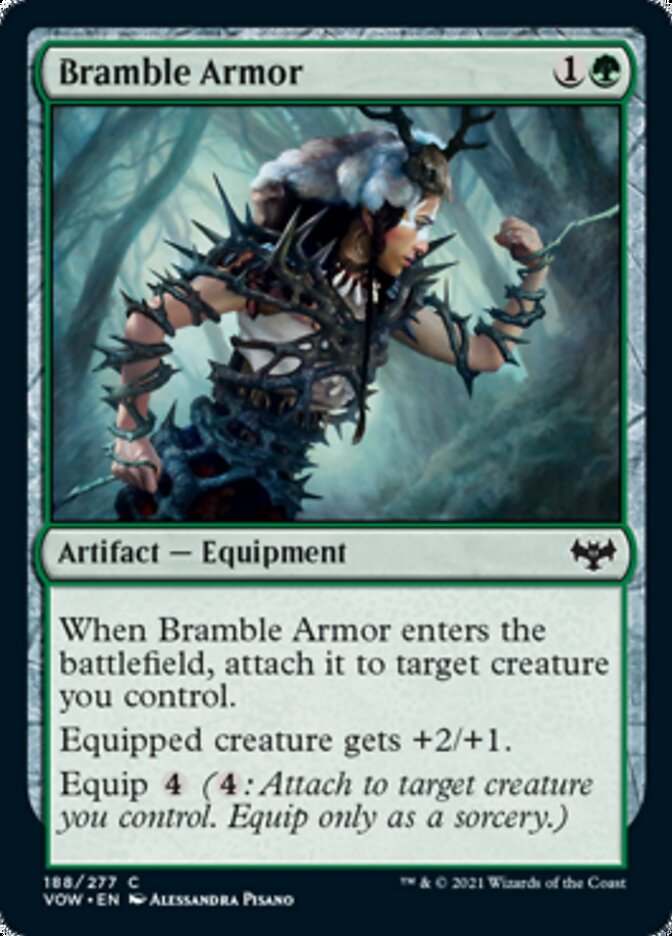 Bramble Armor [Innistrad: Crimson Vow] | Rook's Games and More