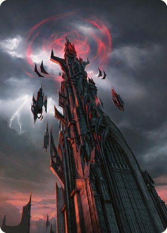 Barad-dur Art Card [The Lord of the Rings: Tales of Middle-earth Art Series] | Rook's Games and More