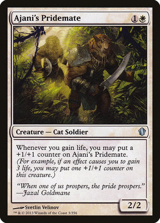 Ajani's Pridemate [Commander 2013] | Rook's Games and More