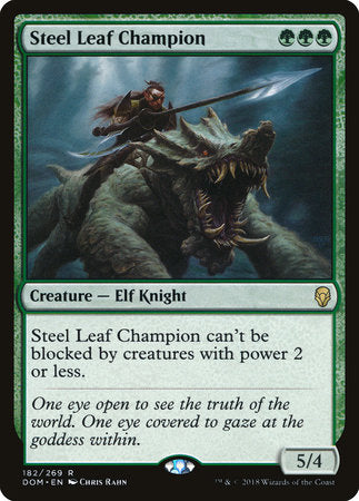 Steel Leaf Champion [Dominaria] | Rook's Games and More