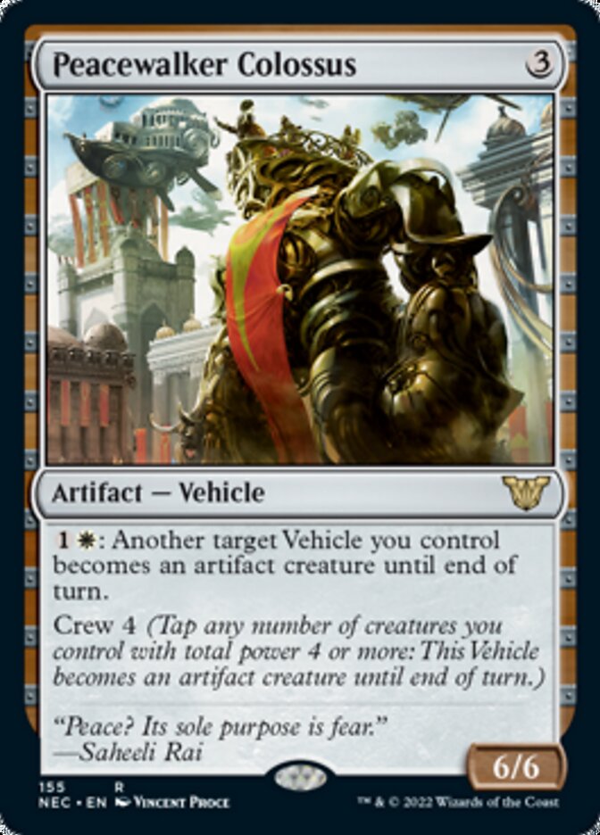 Peacewalker Colossus [Kamigawa: Neon Dynasty Commander] | Rook's Games and More
