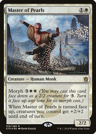 Master of Pearls [Khans of Tarkir Promos] | Rook's Games and More