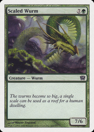 Scaled Wurm [Ninth Edition] | Rook's Games and More