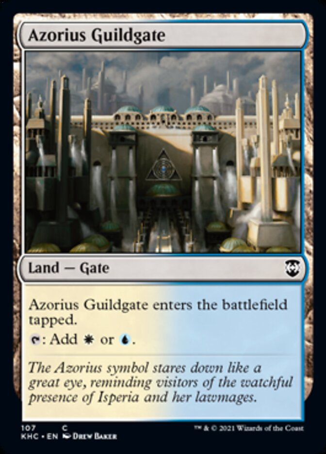 Azorius Guildgate [Kaldheim Commander] | Rook's Games and More