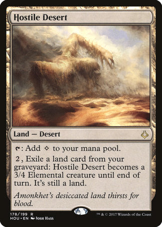 Hostile Desert [Hour of Devastation] | Rook's Games and More