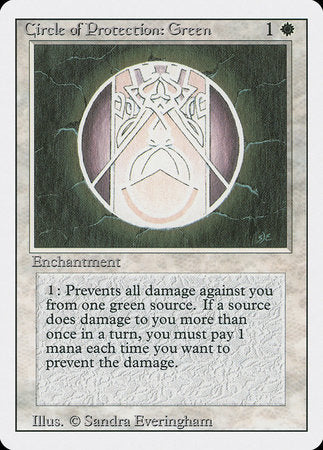 Circle of Protection: Green [Revised Edition] | Rook's Games and More
