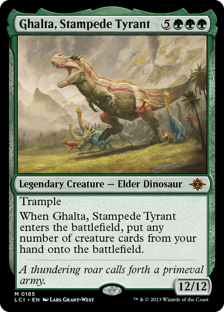 Ghalta, Stampede Tyrant [The Lost Caverns of Ixalan] | Rook's Games and More