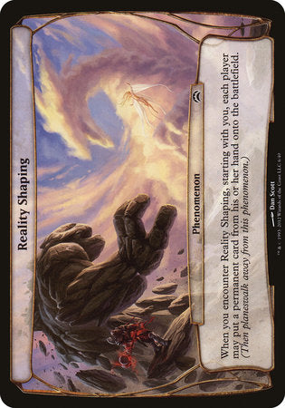 Reality Shaping (Planechase 2012) [Planechase 2012 Planes] | Rook's Games and More