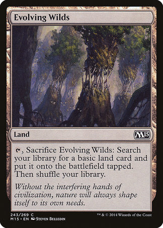 Evolving Wilds [Magic 2015] | Rook's Games and More