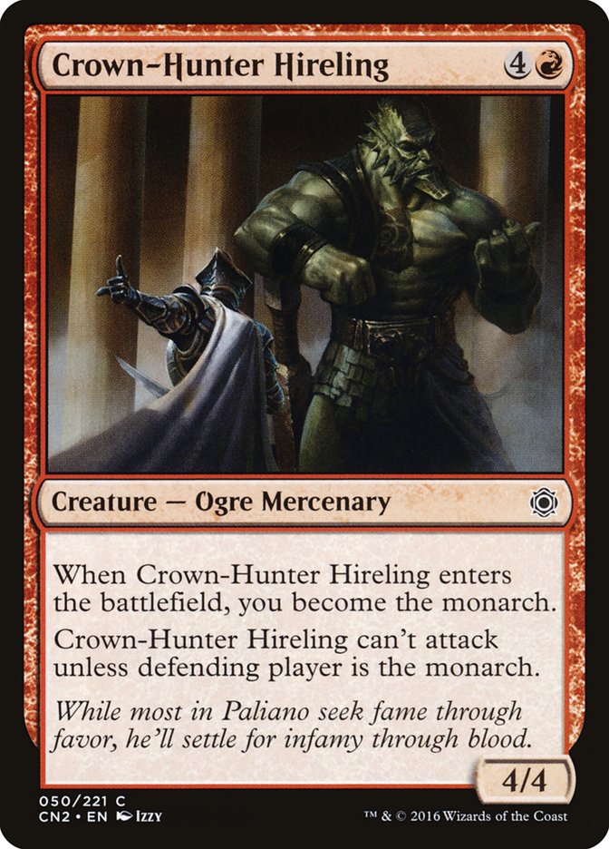 Crown-Hunter Hireling [Conspiracy: Take the Crown] | Rook's Games and More