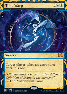 Time Warp (Etched Foil) [Strixhaven Mystical Archive] | Rook's Games and More