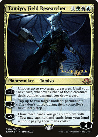 Tamiyo, Field Researcher [Eldritch Moon Promos] | Rook's Games and More