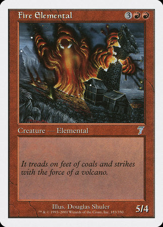 Fire Elemental [Seventh Edition] | Rook's Games and More