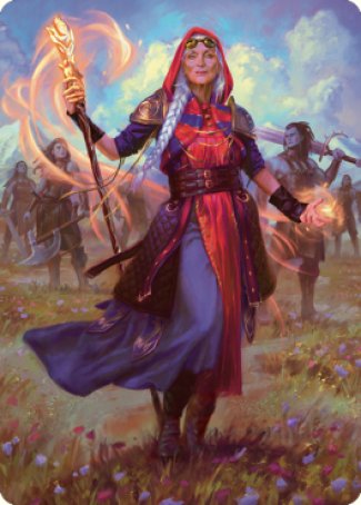 Jaya, Fiery Negotiator Art Card 1 [Dominaria United Art Series] | Rook's Games and More