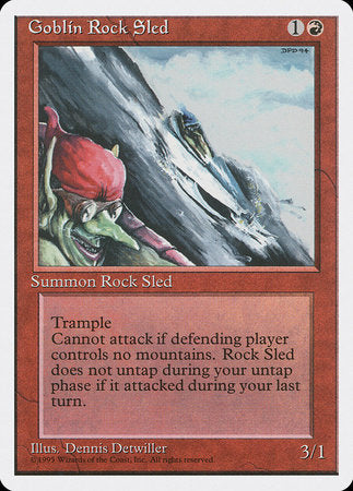 Goblin Rock Sled [Fourth Edition] | Rook's Games and More