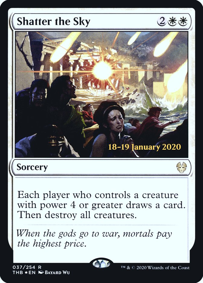 Shatter the Sky [Theros Beyond Death Prerelease Promos] | Rook's Games and More